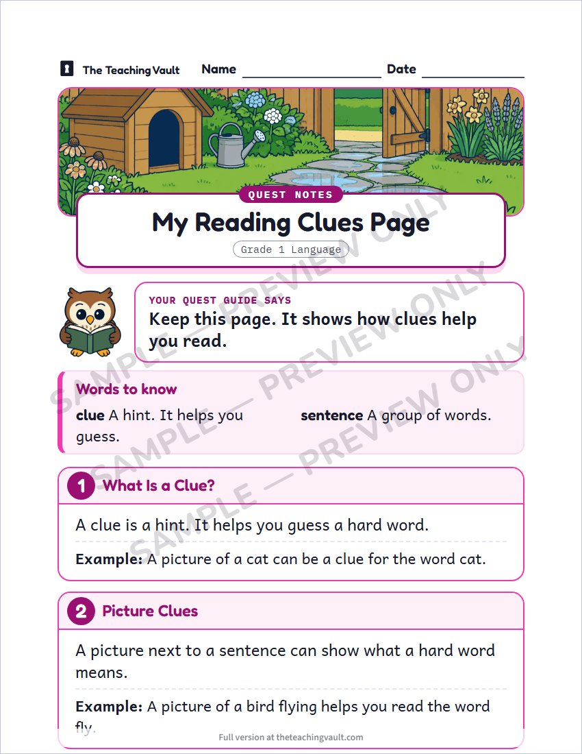 Sample preview: handout page (watermarked, low-resolution)