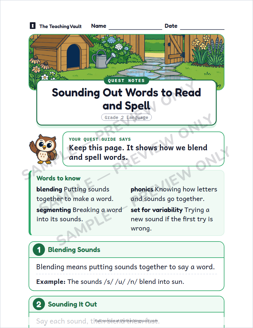 Sample preview: handout page (watermarked, low-resolution)