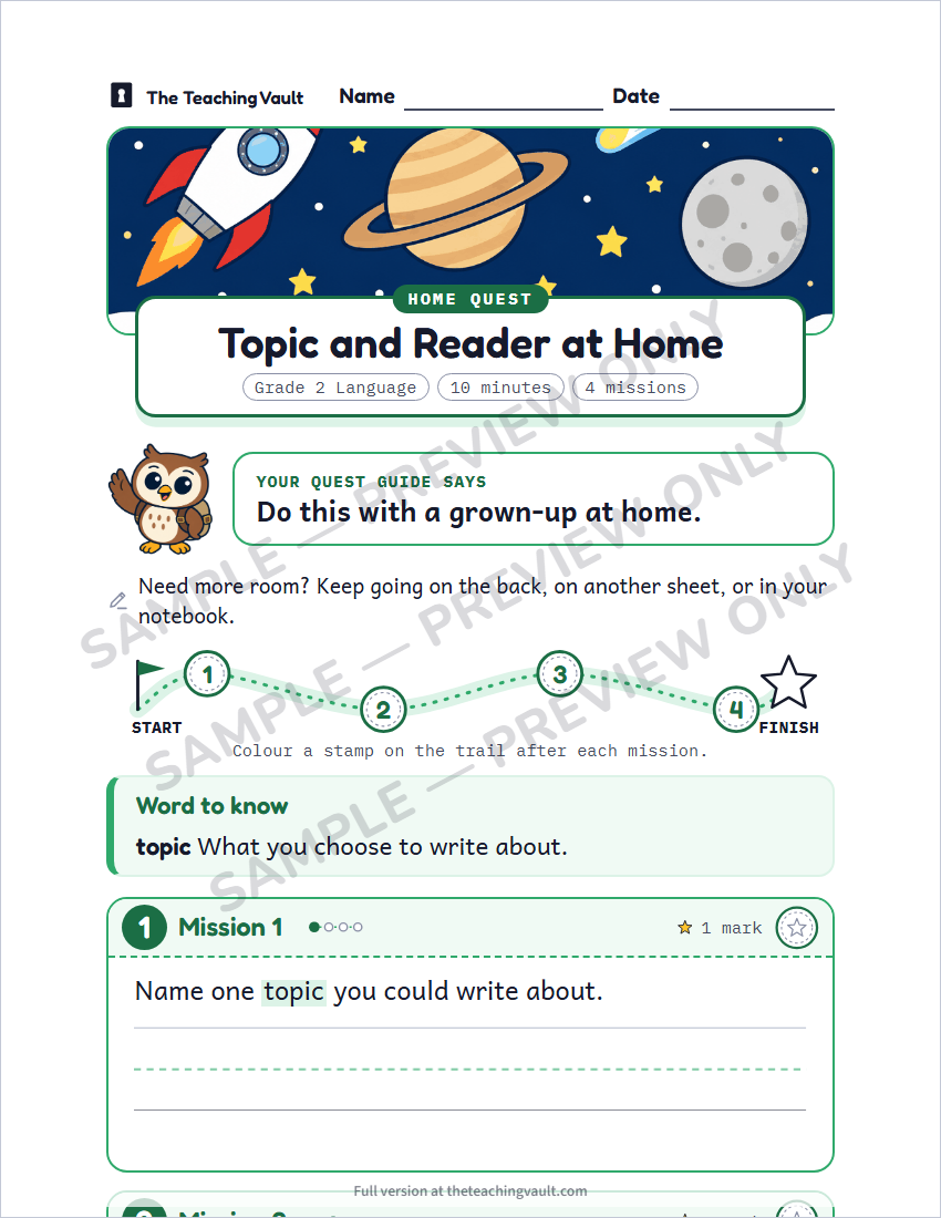 Sample preview: homework page (watermarked, low-resolution)