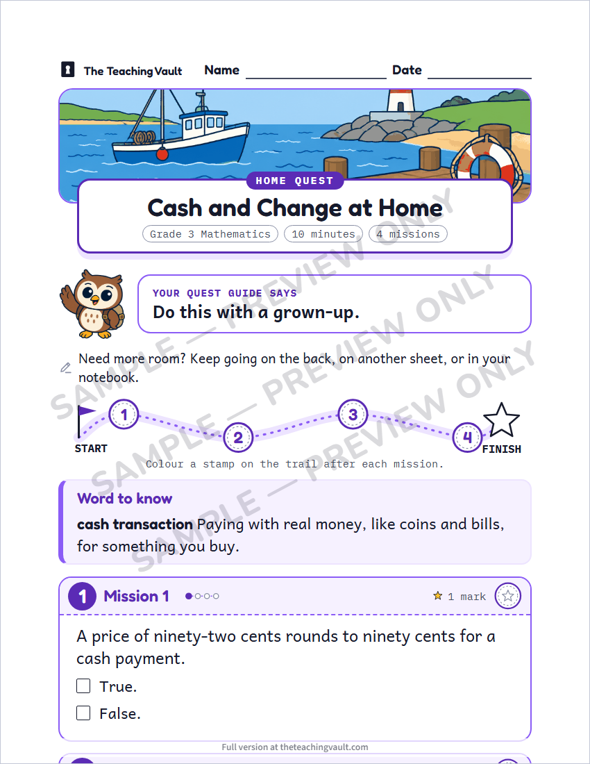 Sample preview: homework page (watermarked, low-resolution)
