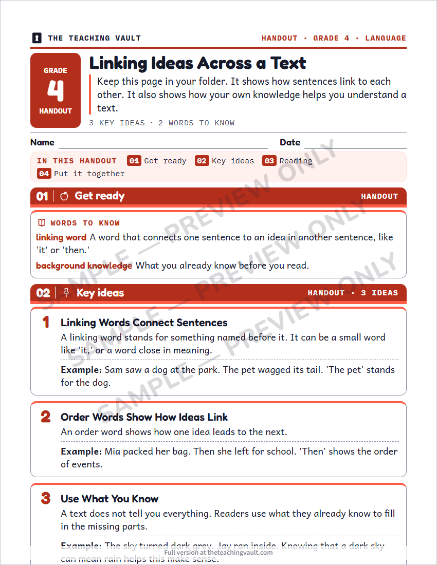Sample preview: handout page (watermarked, low-resolution)
