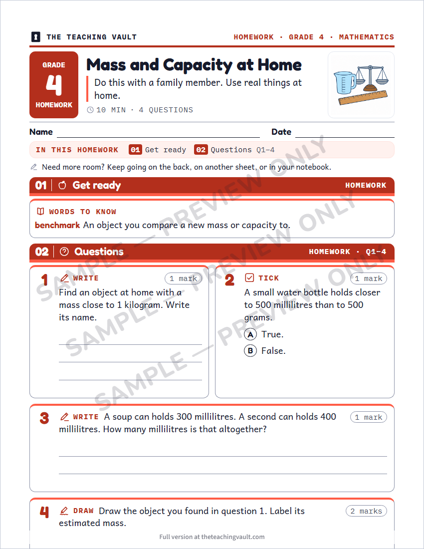 Sample preview: homework page (watermarked, low-resolution)