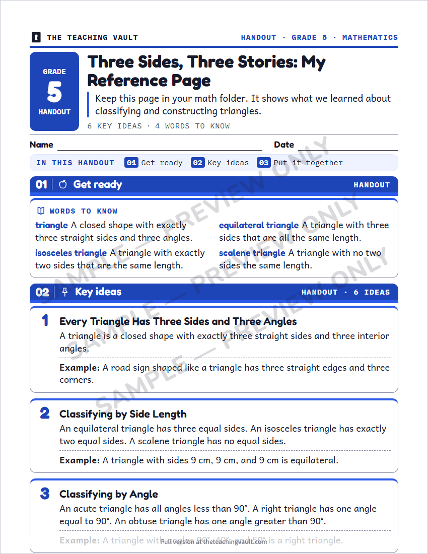 Sample preview: handout page (watermarked, low-resolution)