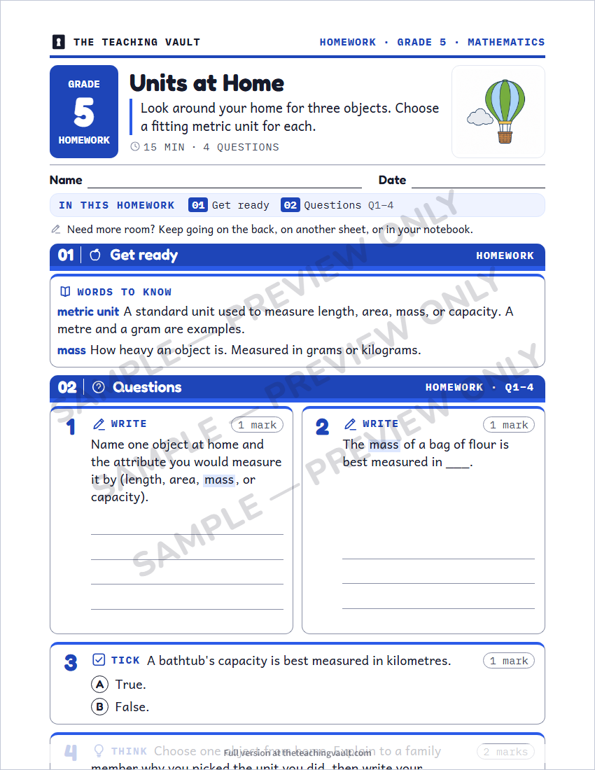 Sample preview: homework page (watermarked, low-resolution)