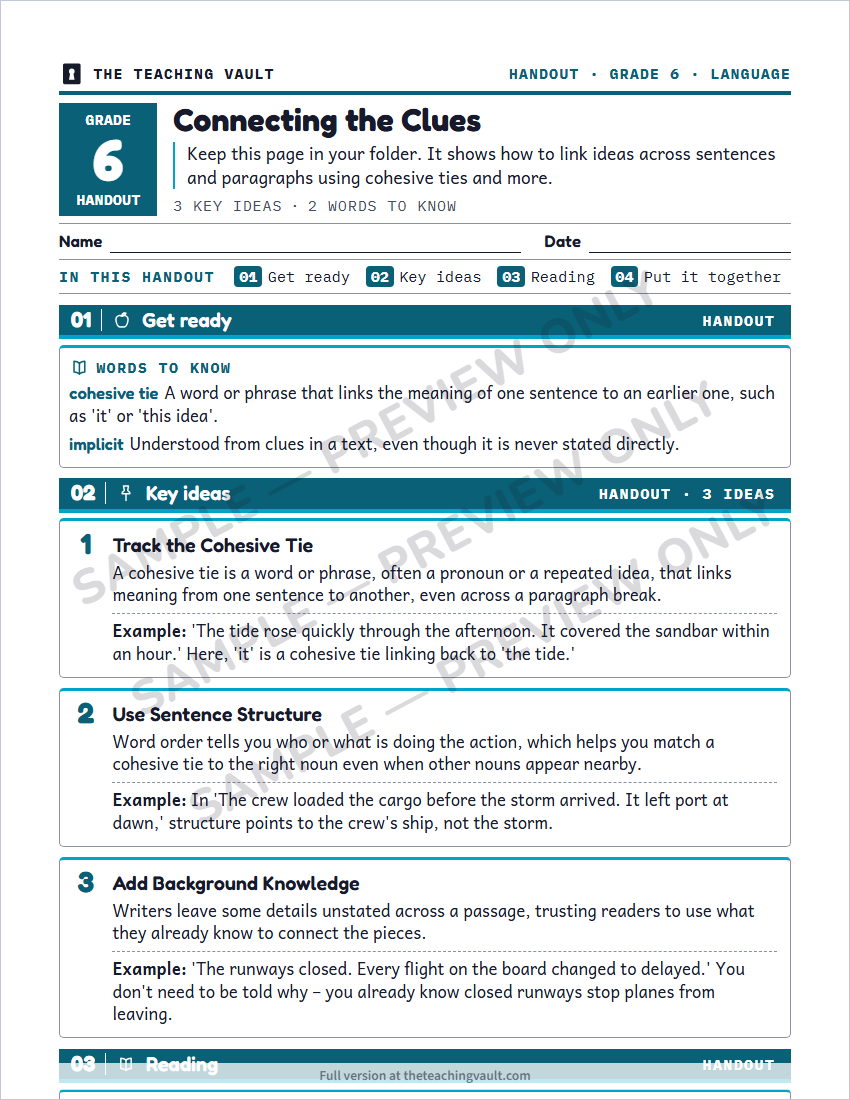 Sample preview: handout page (watermarked, low-resolution)
