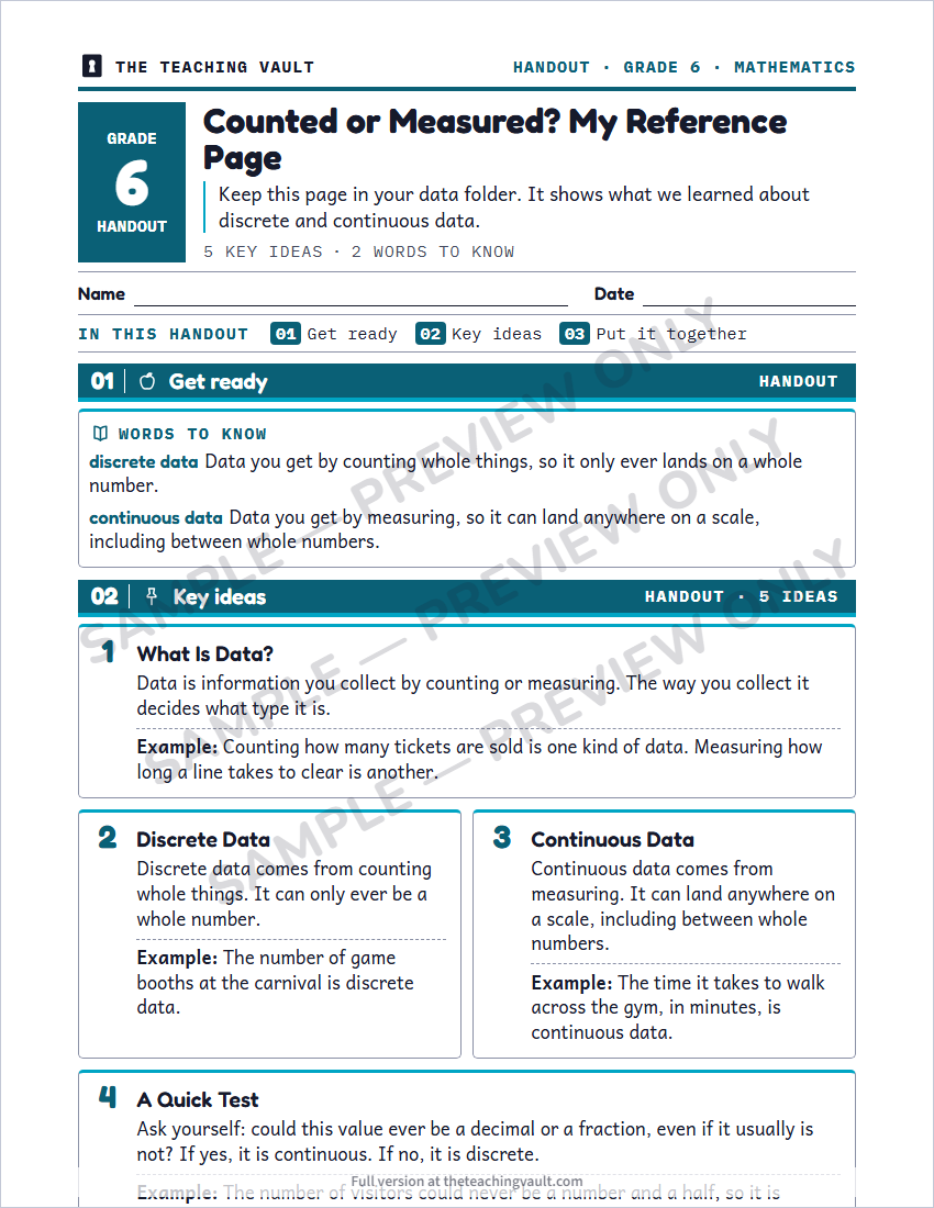 Sample preview: handout page (watermarked, low-resolution)