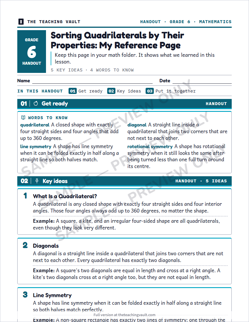 Sample preview: handout page (watermarked, low-resolution)