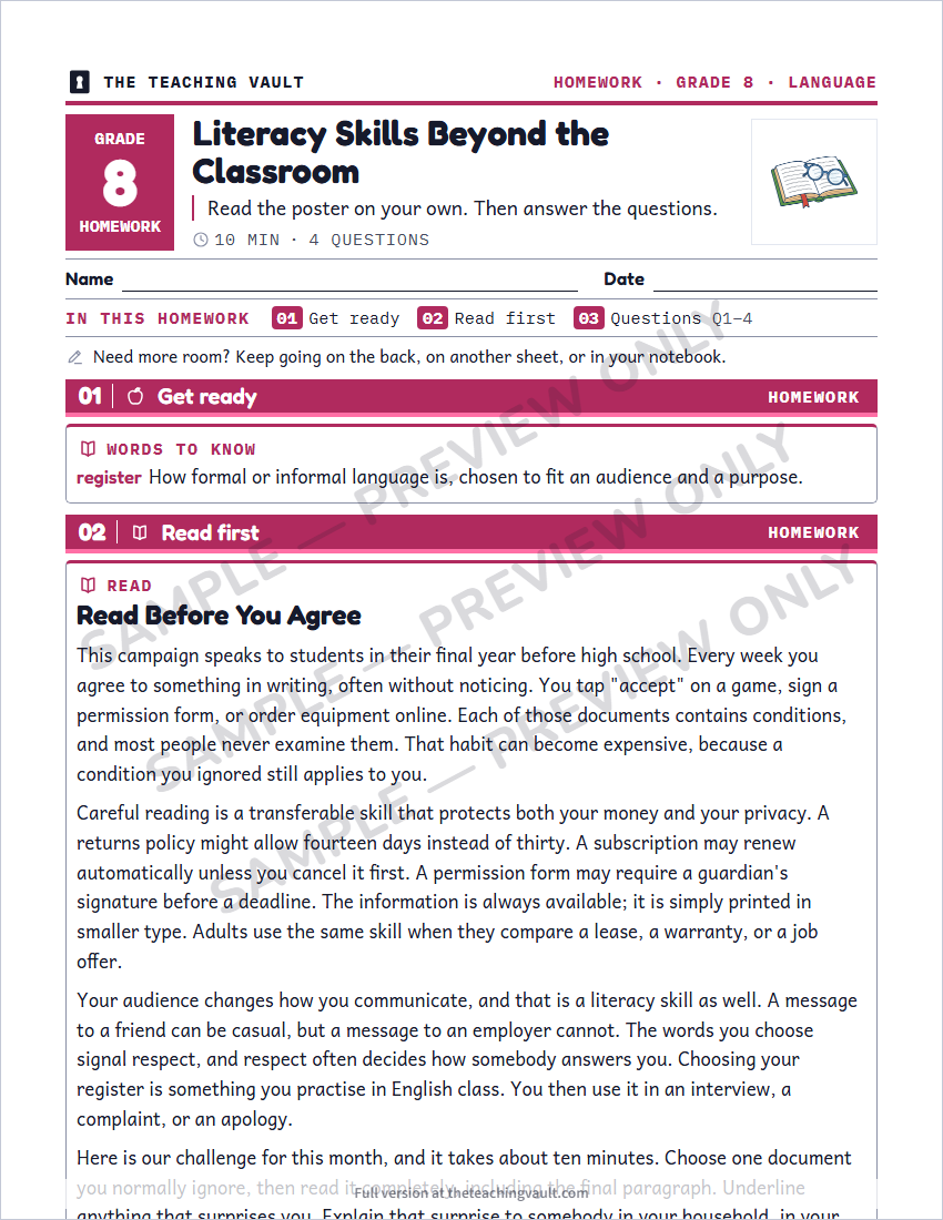 Sample preview: homework page (watermarked, low-resolution)