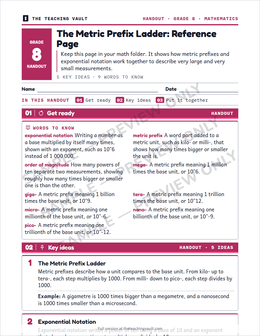 Sample preview: handout page (watermarked, low-resolution)