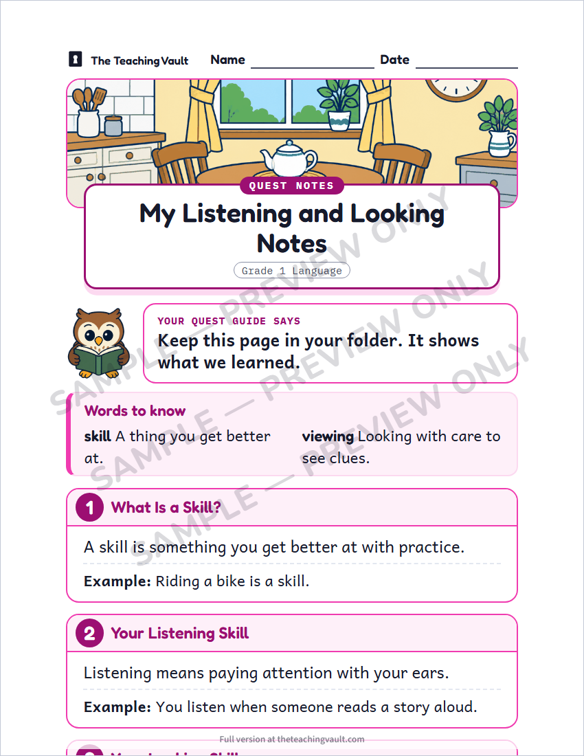 Sample preview: handout page (watermarked, low-resolution)