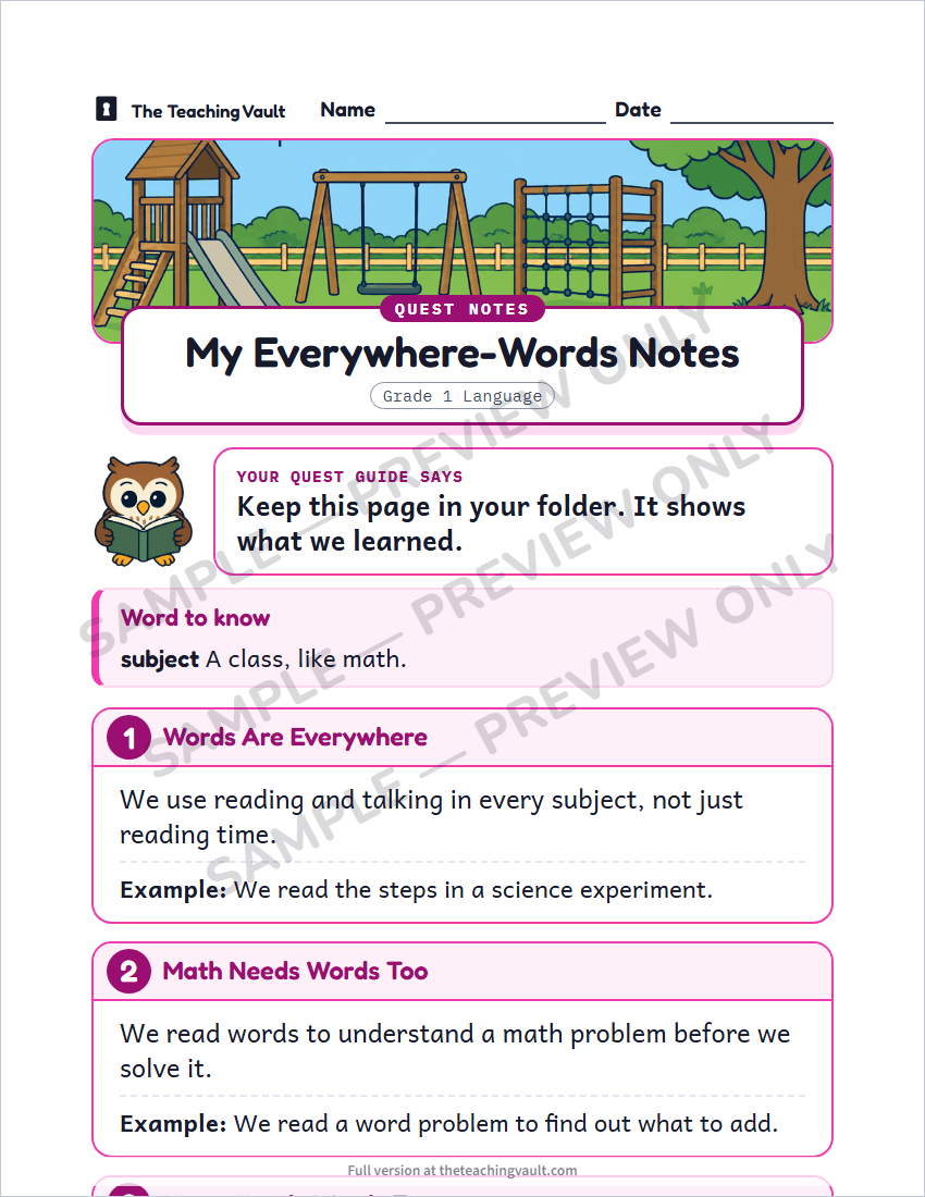 Sample preview: handout page (watermarked, low-resolution)
