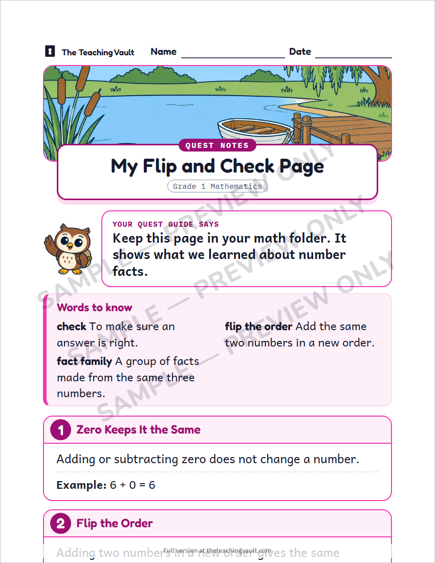Sample preview: handout page (watermarked, low-resolution)