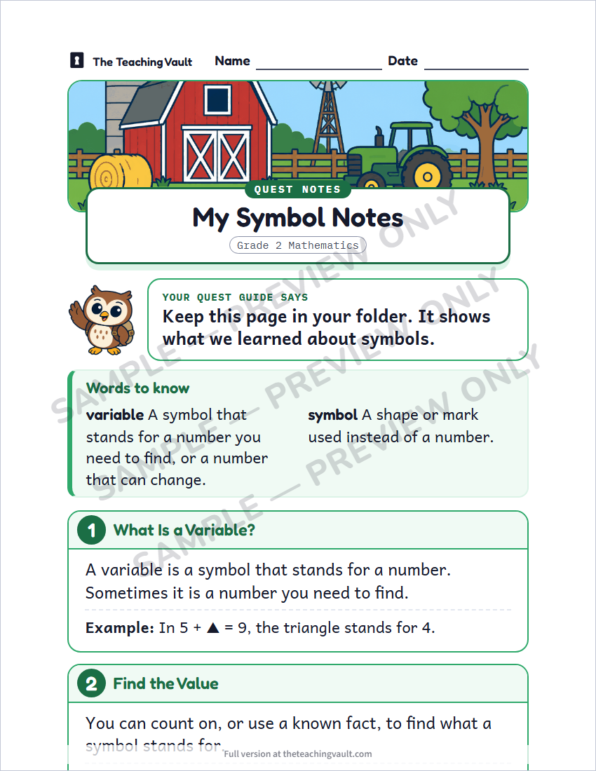 Sample preview: handout page (watermarked, low-resolution)