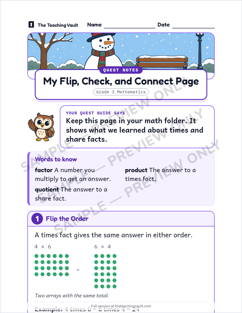 Sample preview: handout page (watermarked, low-resolution)