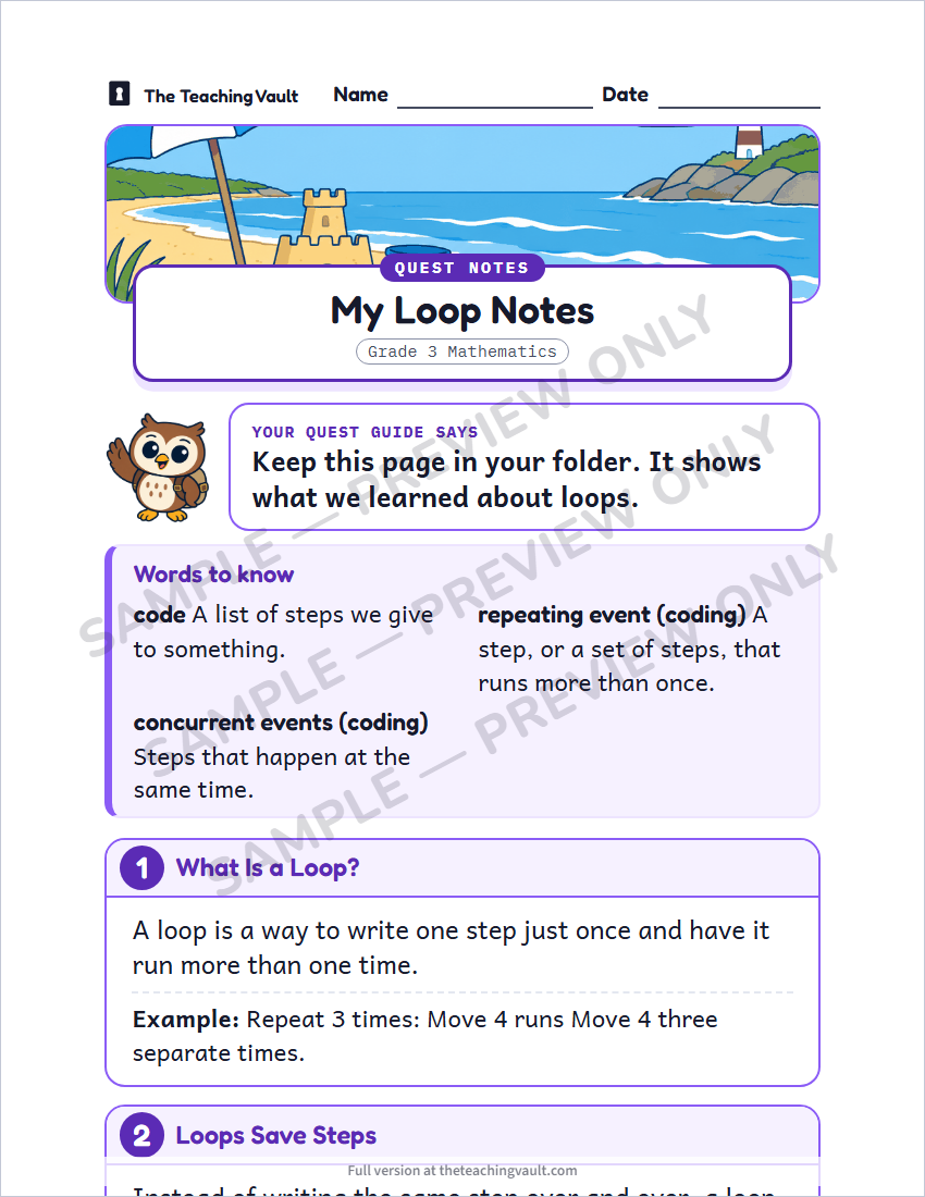 Sample preview: handout page (watermarked, low-resolution)