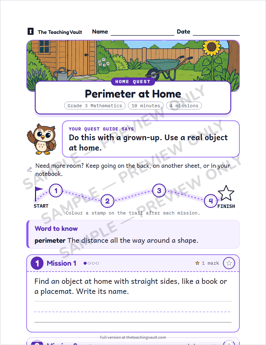 Sample preview: homework page (watermarked, low-resolution)