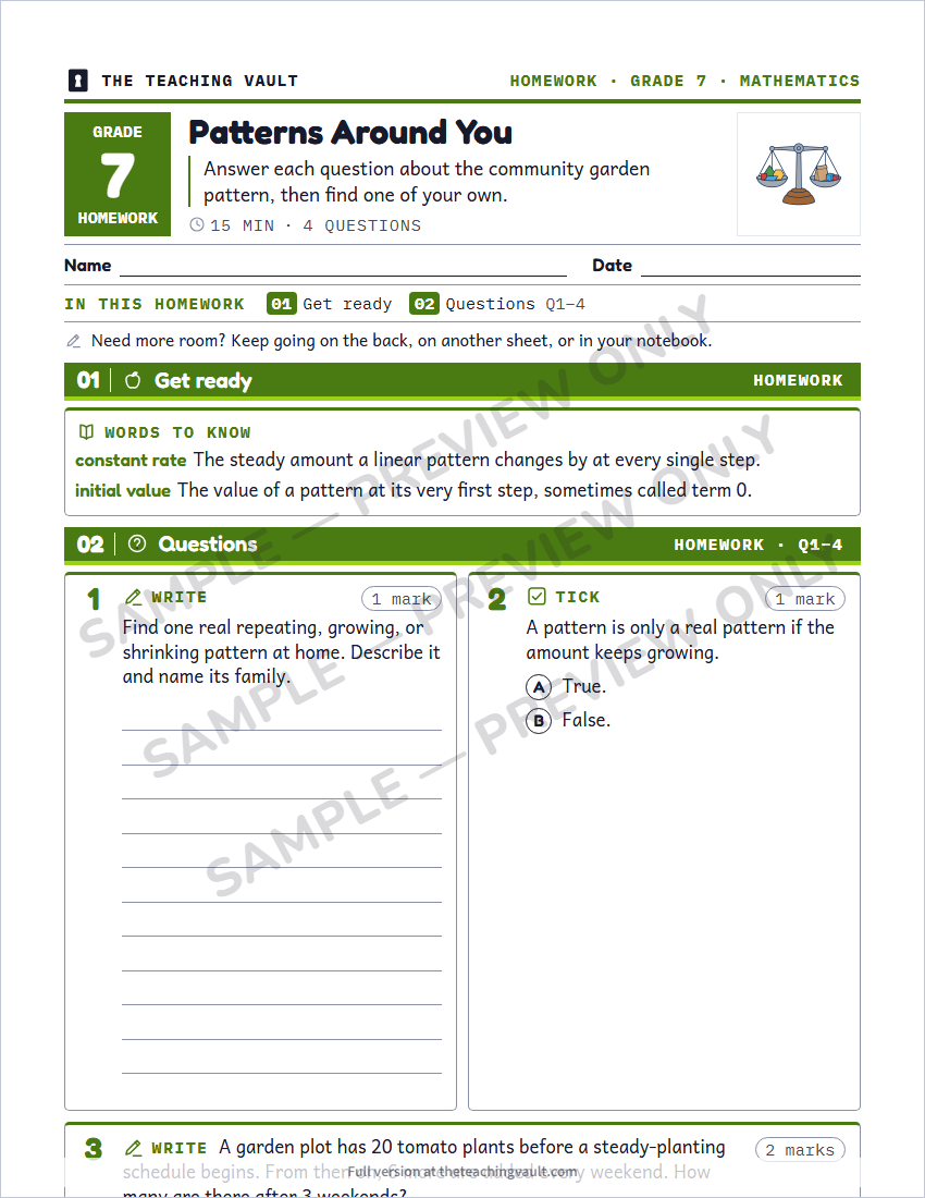 Sample preview: homework page (watermarked, low-resolution)