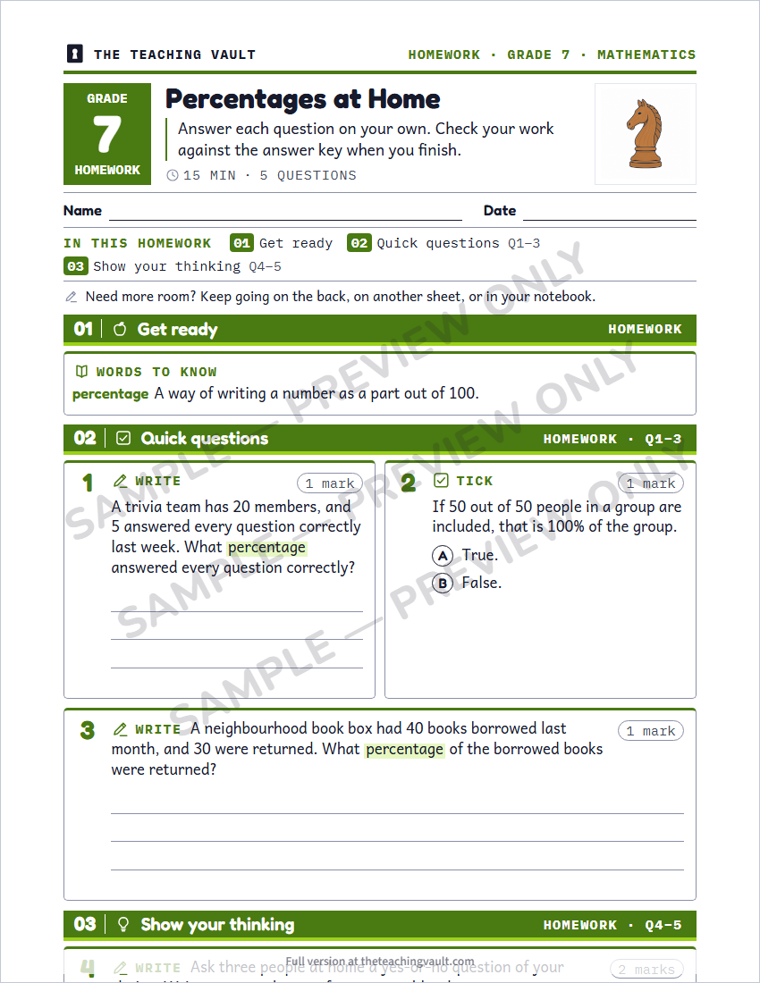 Sample preview: homework page (watermarked, low-resolution)
