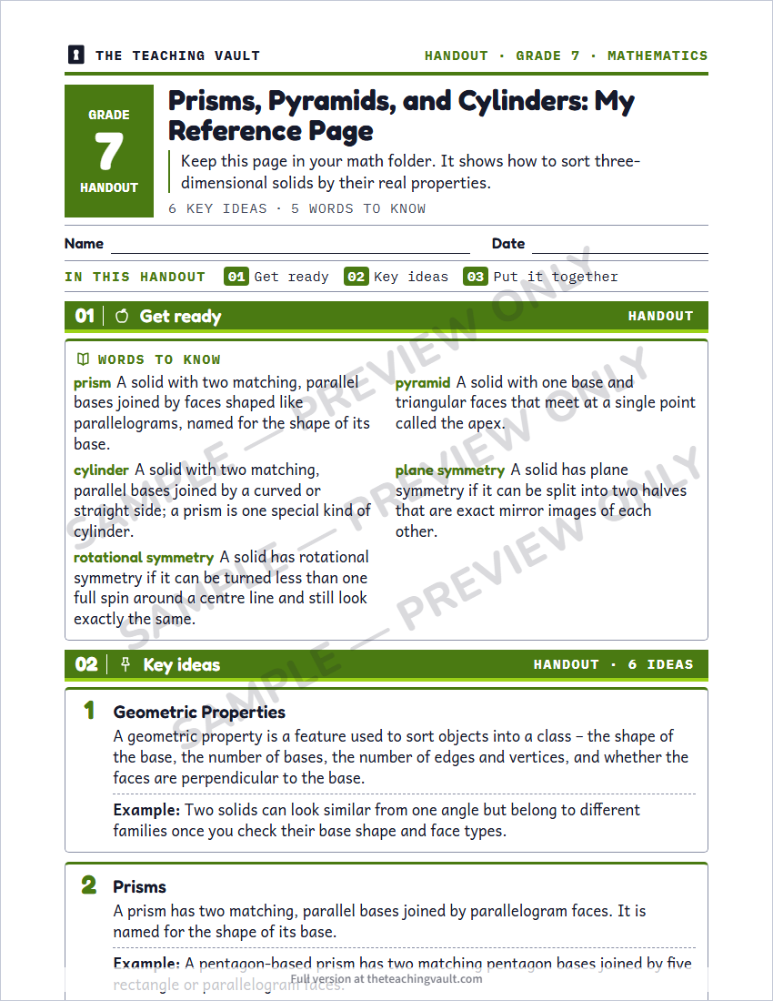 Sample preview: handout page (watermarked, low-resolution)