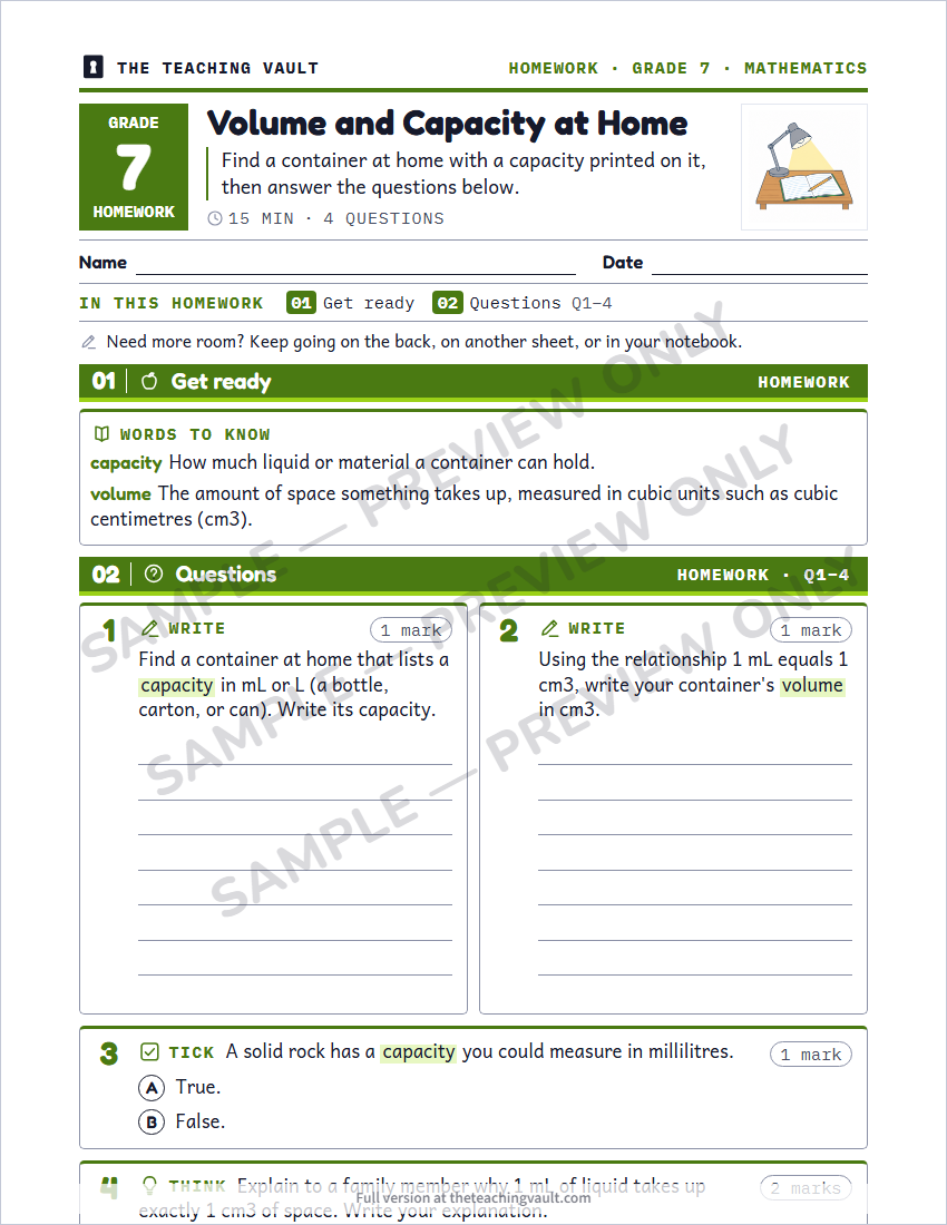 Sample preview: homework page (watermarked, low-resolution)