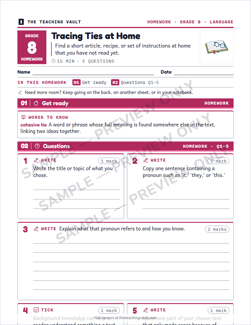 Sample preview: homework page (watermarked, low-resolution)