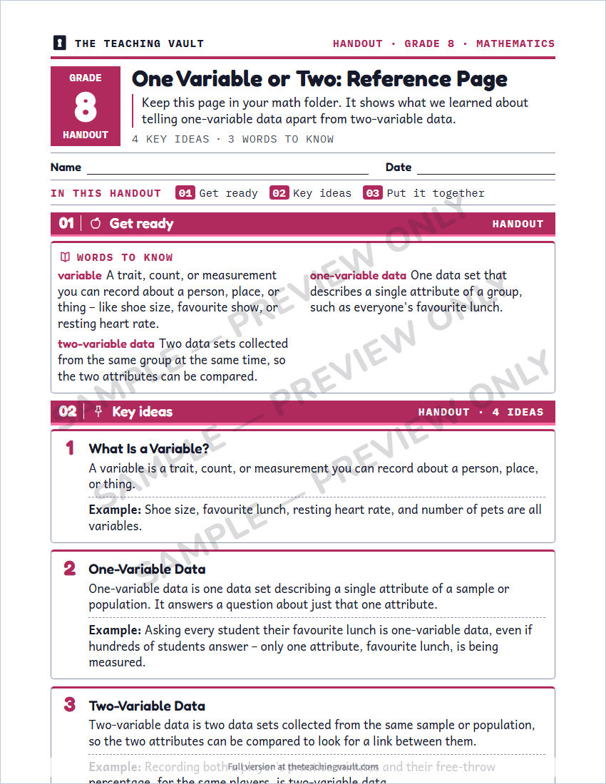 Sample preview: handout page (watermarked, low-resolution)