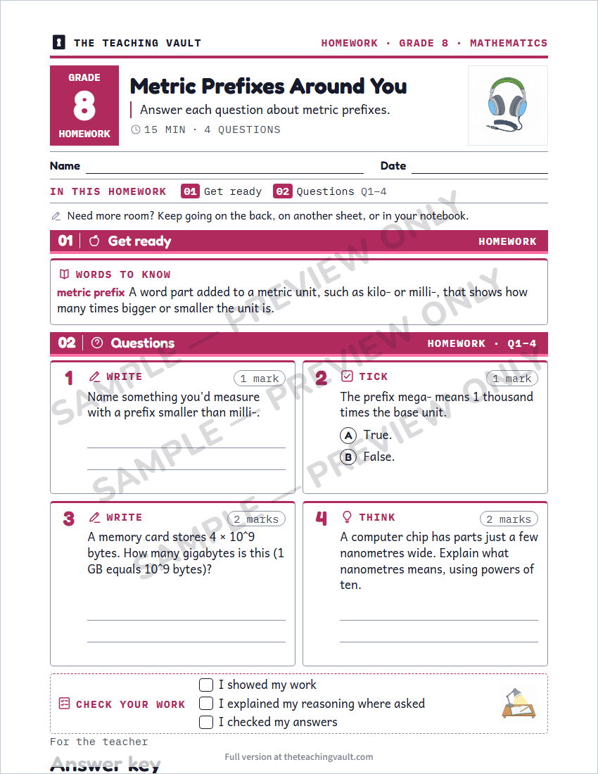 Sample preview: homework page (watermarked, low-resolution)